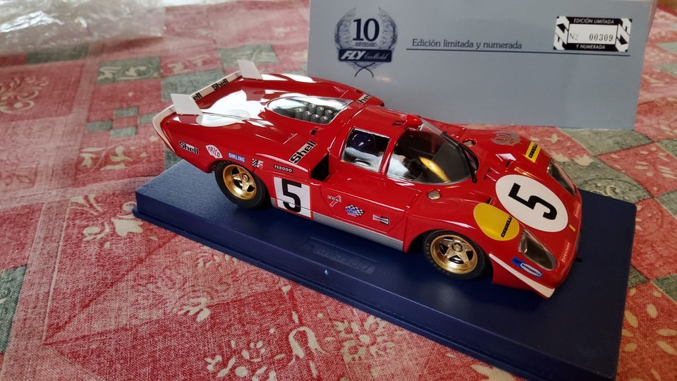 FLY Slotcar 1:32 FERRARI 512S Le Mans 1970 #5 Kult NEU RAR in Hüfingen