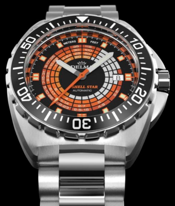 Automatik Diver Swiss Made Delma Automatic Taucher Uhr 50 ATM in Bad Boll