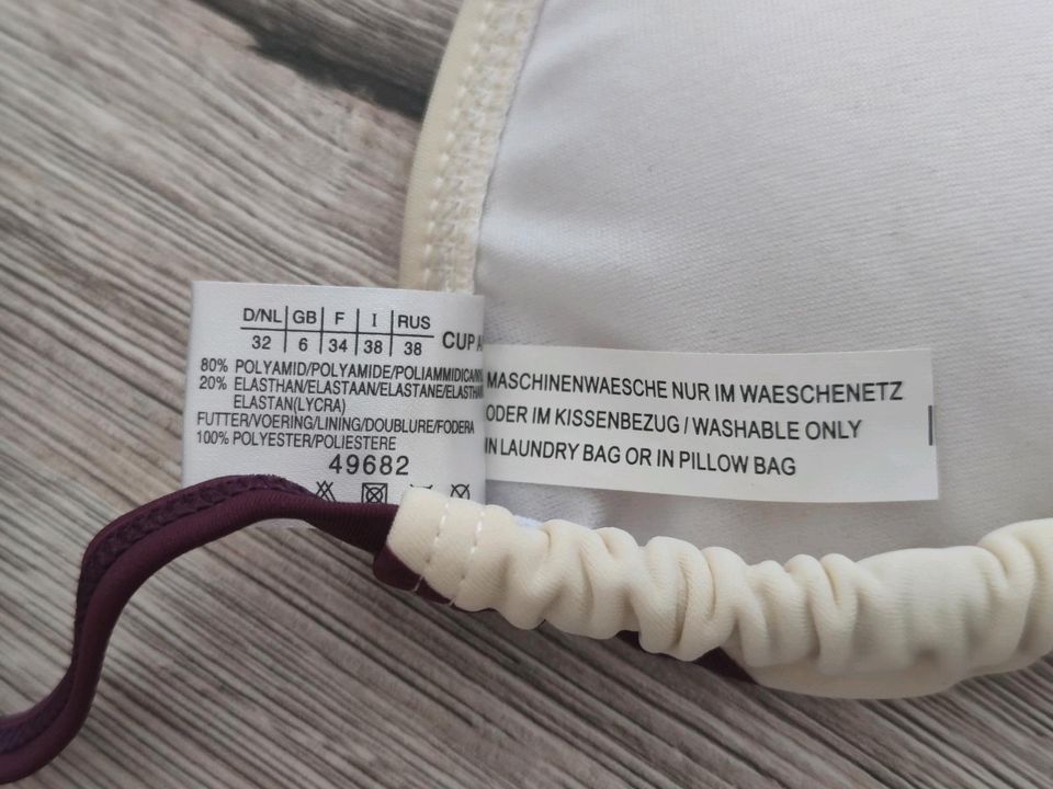 Damen Triangel Bikini in Größe 32 Cup A/B von Lascana in Arnstein