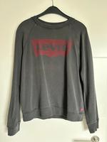 Levi’s crewneck Pullover gr M used Look grau rot Logo Nordrhein-Westfalen - Lippstadt Vorschau