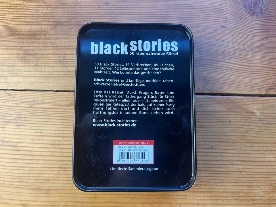 Black Stories Sammlerausgabe in Hamburg