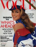 Vogue Magazin USA 1992-01 Cindy Crawford Altona - Hamburg Groß Flottbek Vorschau