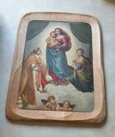 Lichtdruck Sixtinische Madonna mit Holz Rahmen Waldorf Kiel - Hasseldieksdamm Vorschau