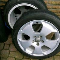 Verkaufe 4 Audi Felgen mit fahrbaren Sommerreifen 225/45 R17 Nordrhein-Westfalen - Kleve Vorschau