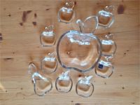 Glaskoch iline crystal Schmuckschalen-Set Apfel 10-teilig Hessen - Trendelburg Vorschau