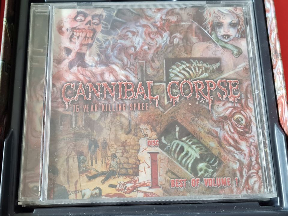 CD Box Special Edition Cannibal Corpse "15 YEAR KILLING SPREE" !! in Remscheid