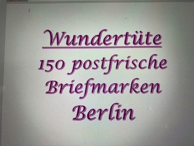 Wundertüte - 150 postfrische Briefmarken BERLIN in Melle