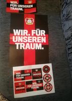 Bayer 04 Leverkusen Poster Fan Set Aufkleber no Tickets Nordrhein-Westfalen - Leverkusen Vorschau