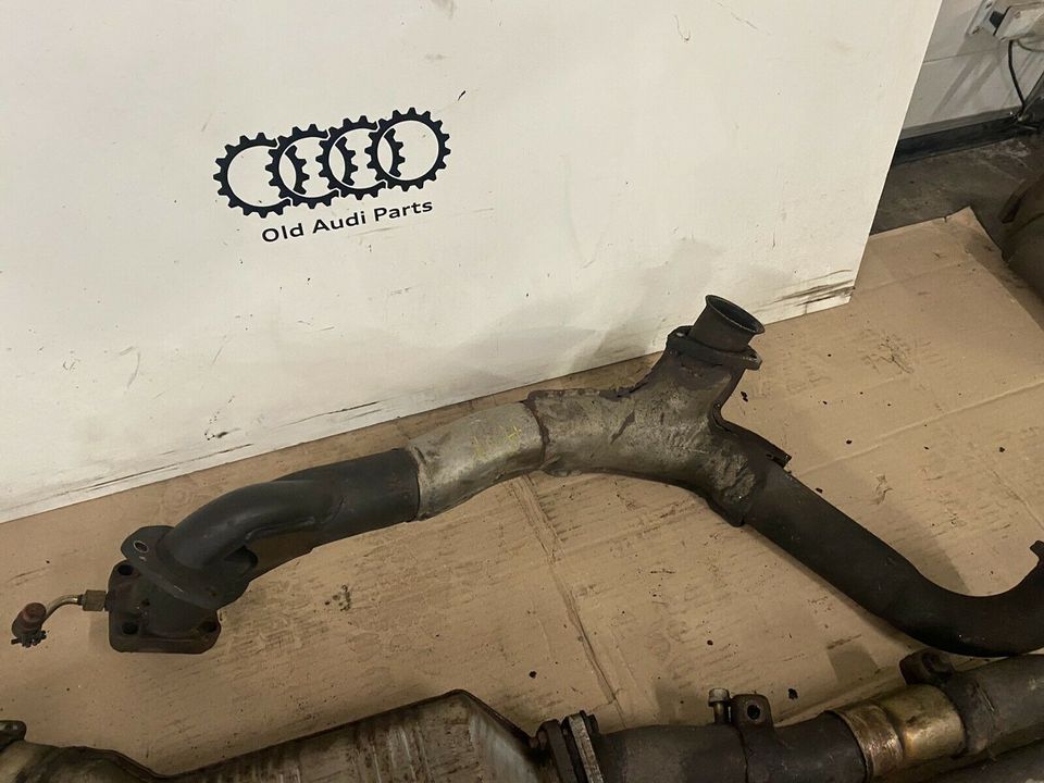 Downpipe Y Rohr Kats 2,2 20vt Audi S2 Avant Limousine ABY in Bredstedt