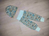 Handmade Baby-Set "Camper', mint/blau/gelb, Gr. 62/68 Hessen - Eltville Vorschau