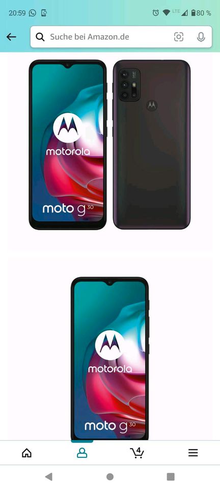 Motorola Smartphone in Baumholder