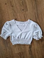 NA-KD Oberteil Crop-Top Damen Weiß Größe M Niedersachsen - Hinte Vorschau