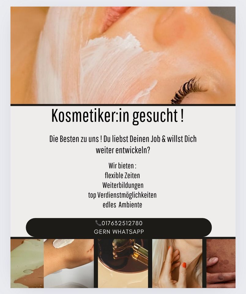 Kosmetiker: in & Spa Personal gesucht ! in Hoppegarten