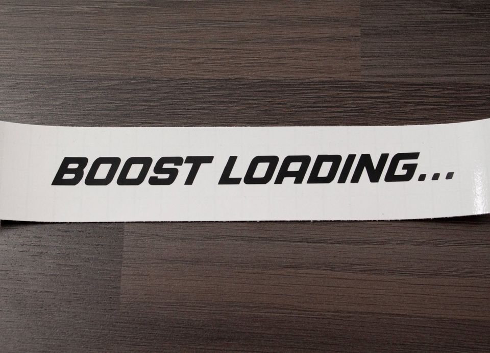 Boost Loading ! Please Wait Auto Aufkleber Sticker in Nordrhein