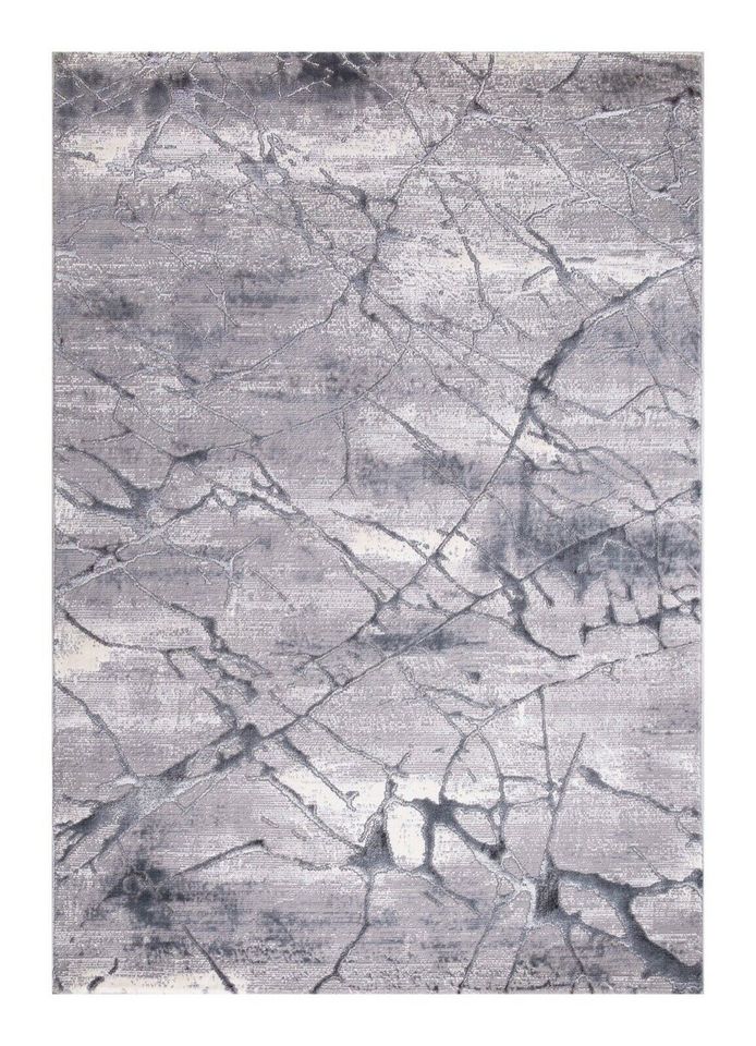 Kurzflor Teppich in "Grau-Marmoroptik" 200 x 290 cm in Remscheid
