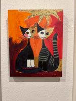 Bild Katzen Rosina Wachtmeister Original Bayern - Neuburg a.d. Donau Vorschau