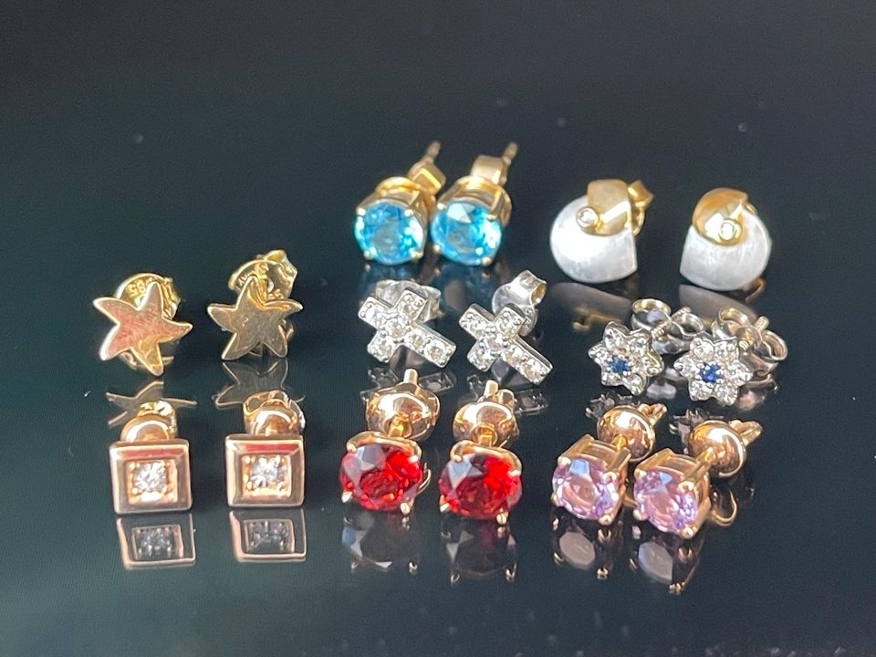 Damen Goldschmuck 585 750 Ohrringe Creolen 14K 18K 23K Ringe in Berlin -  Schöneberg | eBay Kleinanzeigen ist jetzt Kleinanzeigen