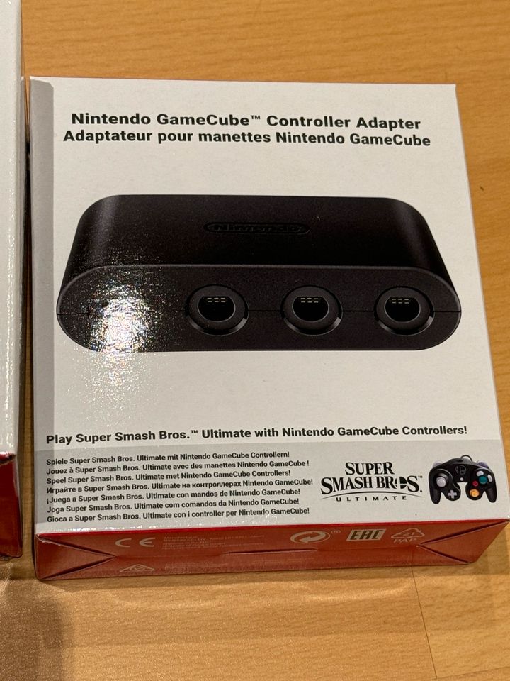 Gamecube Controller + Adapter Nintendo Switch Super Smash Brother in Köln