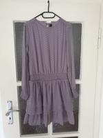 Vero Moda Sommerkleid langarm violett mit Punkten Bayern - Erlangen Vorschau