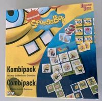 SpongeBob Gesellschaftsspiele Memory, Domino und Bilderlotto neu Berlin - Tempelhof Vorschau