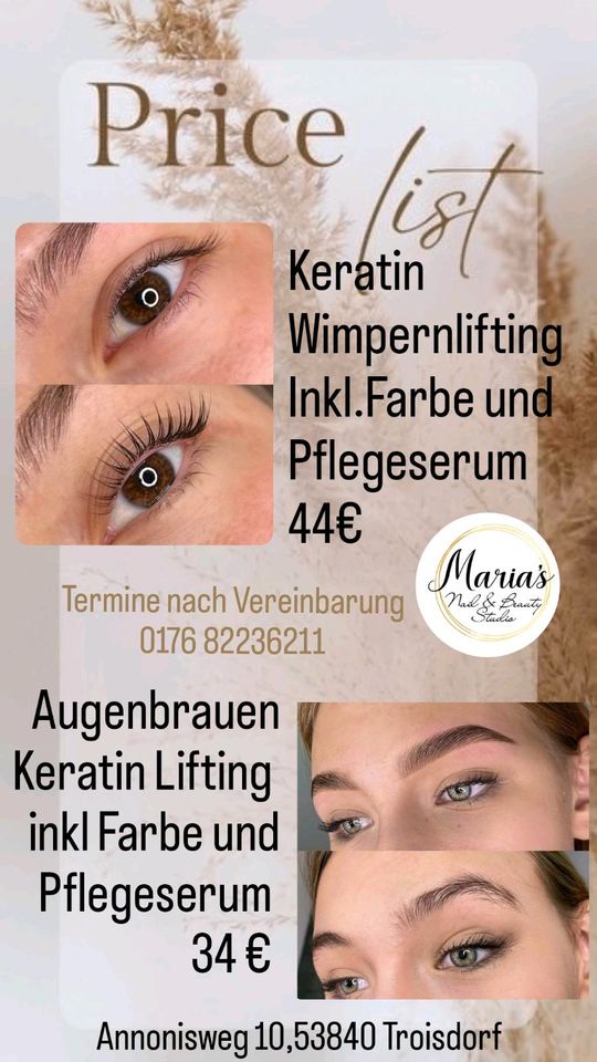 PMU Permanent Make Up Pigmentierung Lippen Aquarell lips  in Troisdorf