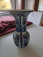 Vase Bodenvase by Boch blau weiß Delfts 30 cm Hamburg-Nord - Hamburg Alsterdorf  Vorschau