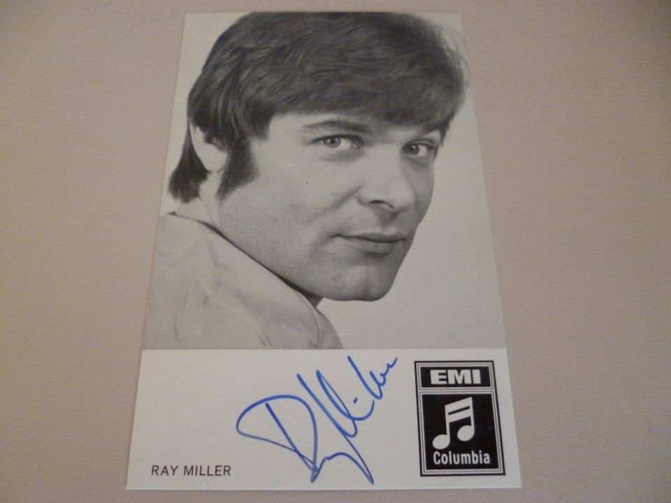 Autogrammkarte Ray Miller in Tholey