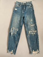Bershka Mom Jeans Denim Gr 32, blau, wie neu Hessen - Dreieich Vorschau