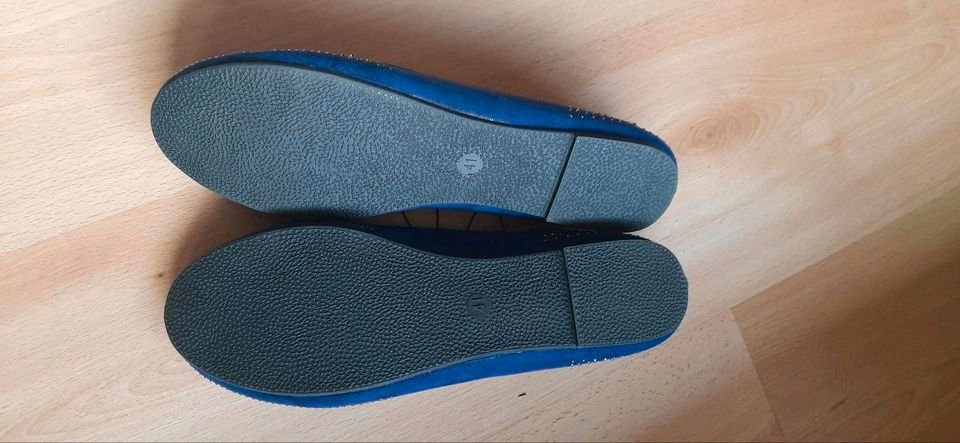 NEU !!Ballerina Blau Gr 41 Damenschuhe Sommerschuhe in Wolfratshausen