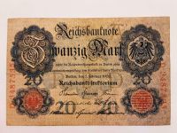 Reichsbanknote Zwanzig Mark vom 07.02.1908 Berlin - Gatow Vorschau