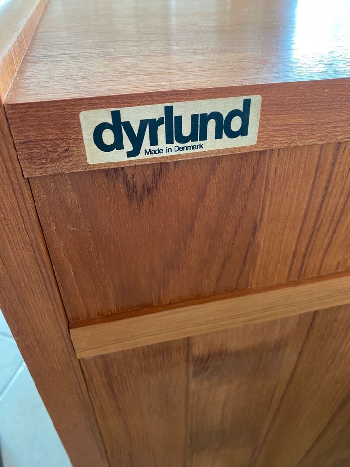 Dyrlund Kommode Sideboard Made in Denmark Dänemark Midcentury in Edemissen