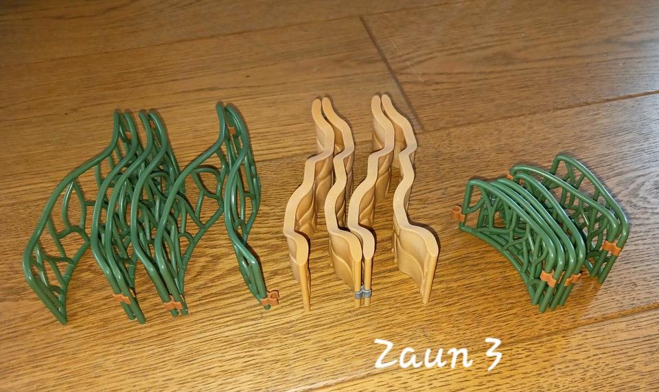 Playmobil Zoo Zubehör Eingang, Zäune, Pfleger, Futter, Pflanzen in Freiburg im Breisgau