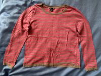 H&M Shirt Langarmshirt gestreift Pullover pink Oberteil M 38 40 Frankfurt am Main - Sachsenhausen Vorschau