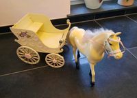 Barbie Hochzeitskutsche mit Pferd 90er Jahre Nordrhein-Westfalen - Ahlen Vorschau