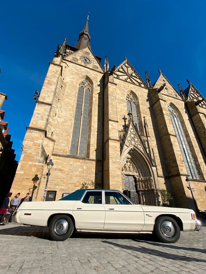 Hochzeitsauto, US-Car, Dodge Monaco mit Chauffeur mieten in Quakenbrück