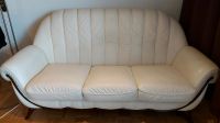 Nieri Couch Leder Holz weiß 3 Sitzer Sofa Design Made in Italy Baden-Württemberg - Ostfildern Vorschau