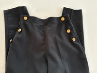 Zara business Hose schwarz goldene Knöpfe Bayern - Gilching Vorschau