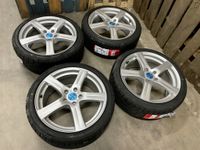 18 ZOLL Sommerräder NEU➡️ Alufelgen silber 8x18 5x112 ET50 225/40 R18 Sommerreifen Reifen Sommer Felgen VW Golf 5 6 7 GTI R Jetta Skoda Octavia 1Z Superb Seat Leon 1P Altea Mercedes W204 Audi A3 8P Nordrhein-Westfalen - Bünde Vorschau