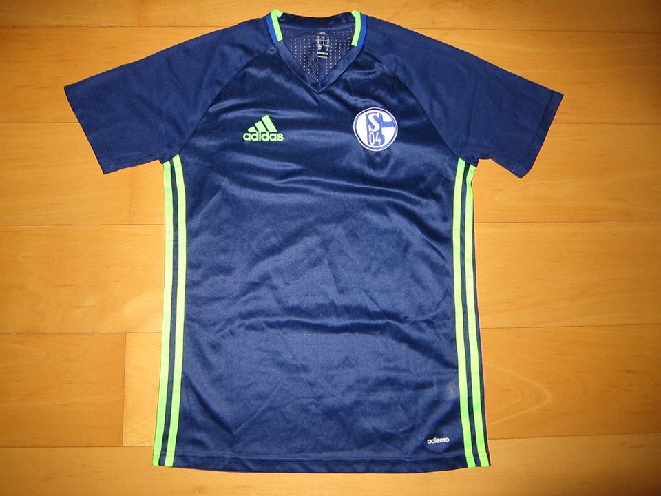 FC Schalke 04 Adidas Trainingsshirt Gr. S Fußball T-Shirt Trikot in Püttlingen