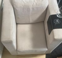 Designer Sessel beige Microfaser Schleswig-Holstein - Norderstedt Vorschau