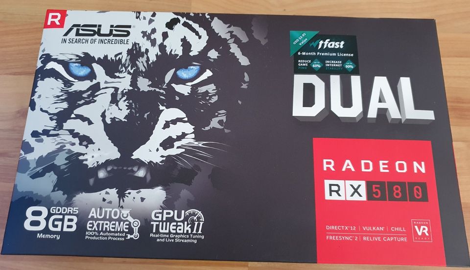 Asus Radeon RX580 8GB in Hamburg