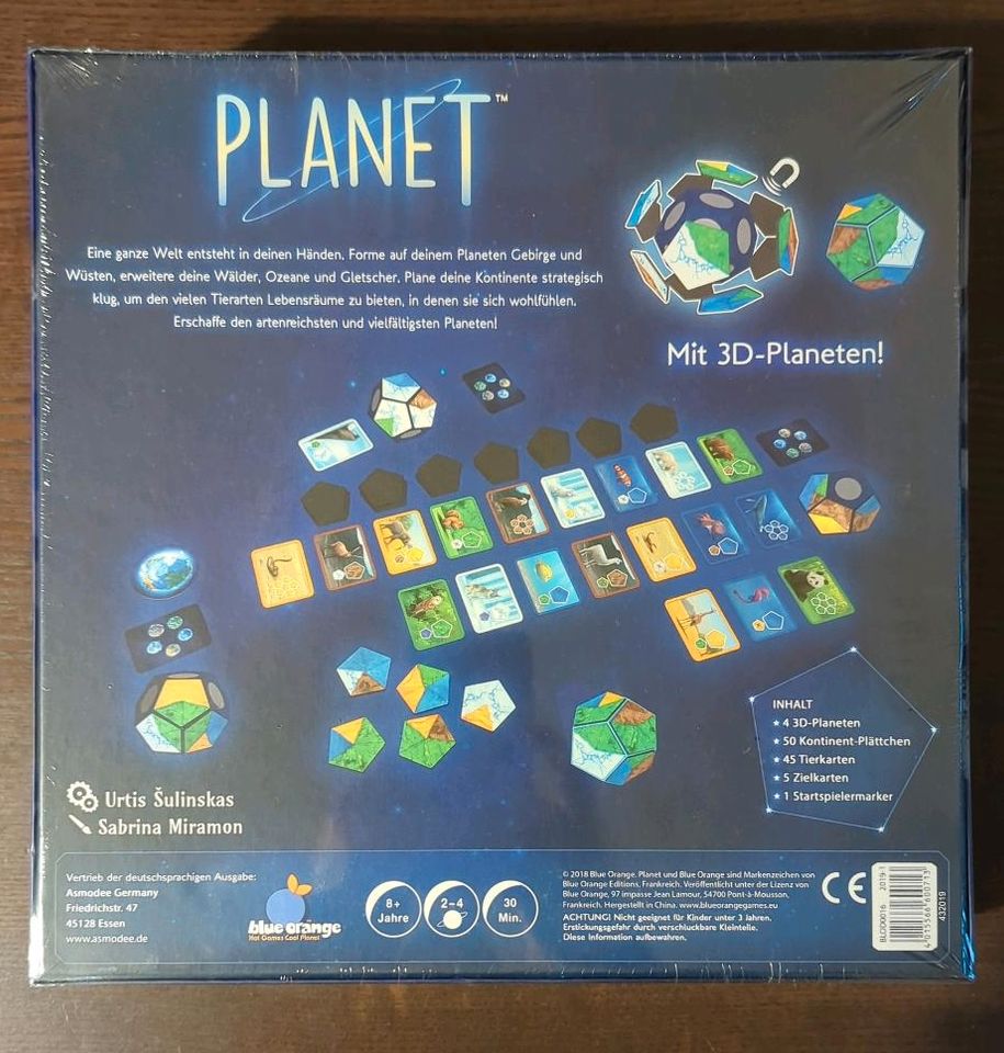 PLANET Brettspiel von blue orange games -deutsch-NEUWARE in Düsseldorf