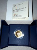 50.-€ Goldmünze, Hammerflűgel,  " A" , 1/4 Unze m. Zertifikat Dortmund - Innenstadt-West Vorschau