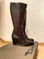 Tamaris Dunkelbraune Leder-Stiefel, 40 Baden-Württemberg - Filderstadt Vorschau