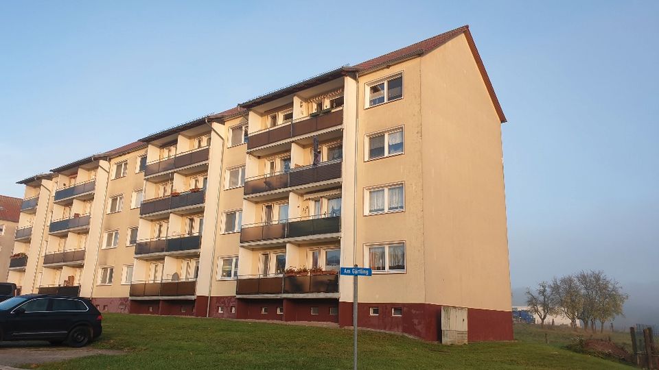 Gemütliche 2-Raum-Wohnung mit Balkon in ruhiger Lage zu vermieten in Weißenborn-Lüderode