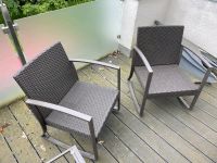 Sitzgruppe lounge Sessel Schaukelstuhl rattan Optik set Nordrhein-Westfalen - Leverkusen Vorschau