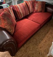 Leder  Couch/Big Sofa mit passenden Kissen Rheinland-Pfalz - Selters Vorschau