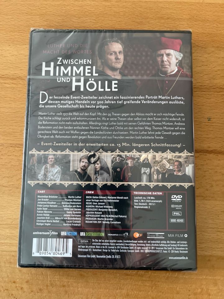 Zwischen Himmel und Hölle - Luther DVD in Erlangen