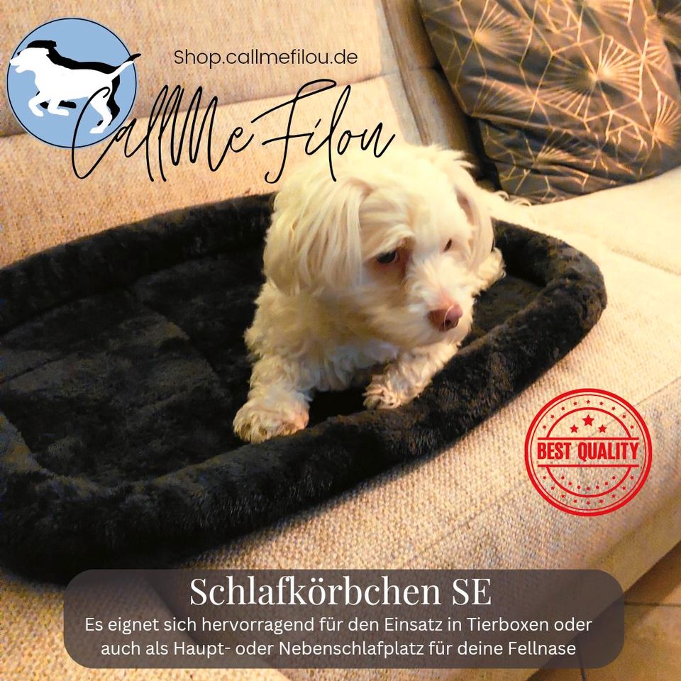 CallMeFilou Schlafkörbchen für Tierboxen geeignet, Hundebett. Ab in Fuldabrück