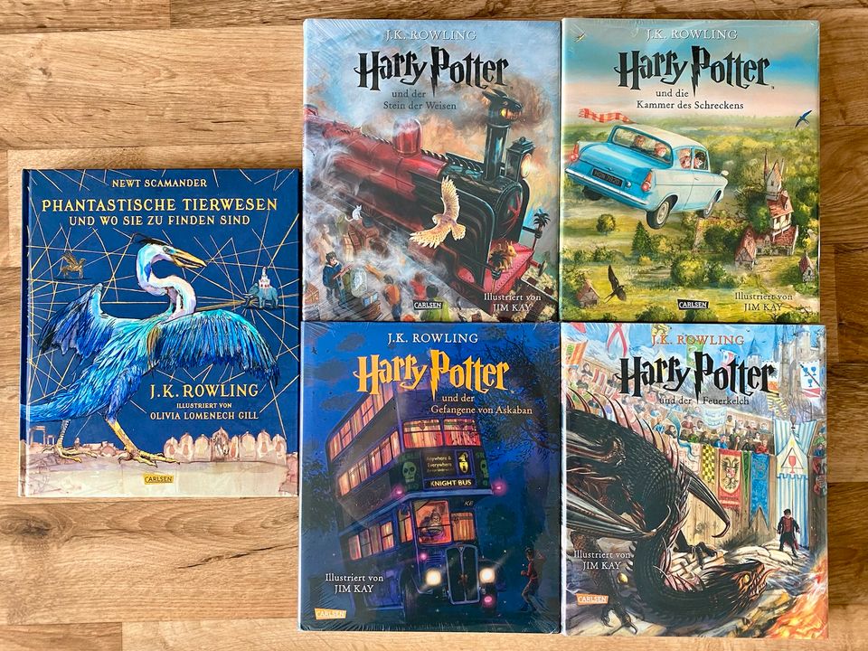 Harry Potter illustrierte Schmuckausgabe Limited Edition OVP neu! in Görlitz